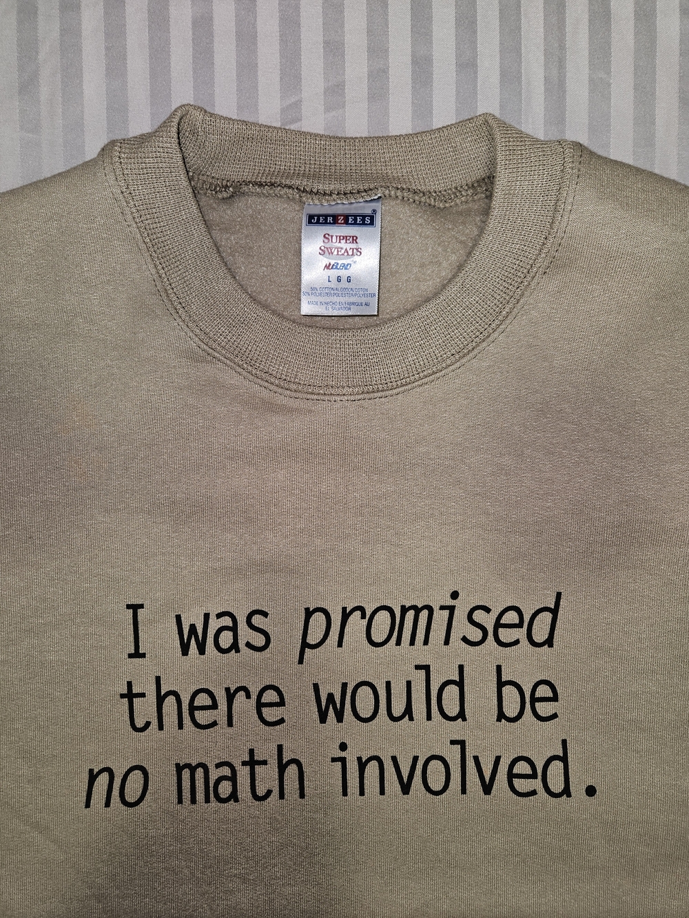 Y2K Jerzees Novelty Crewneck sweatshirt